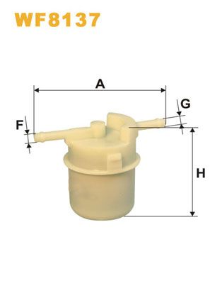 WIX FILTERS Топливный фильтр WF8137